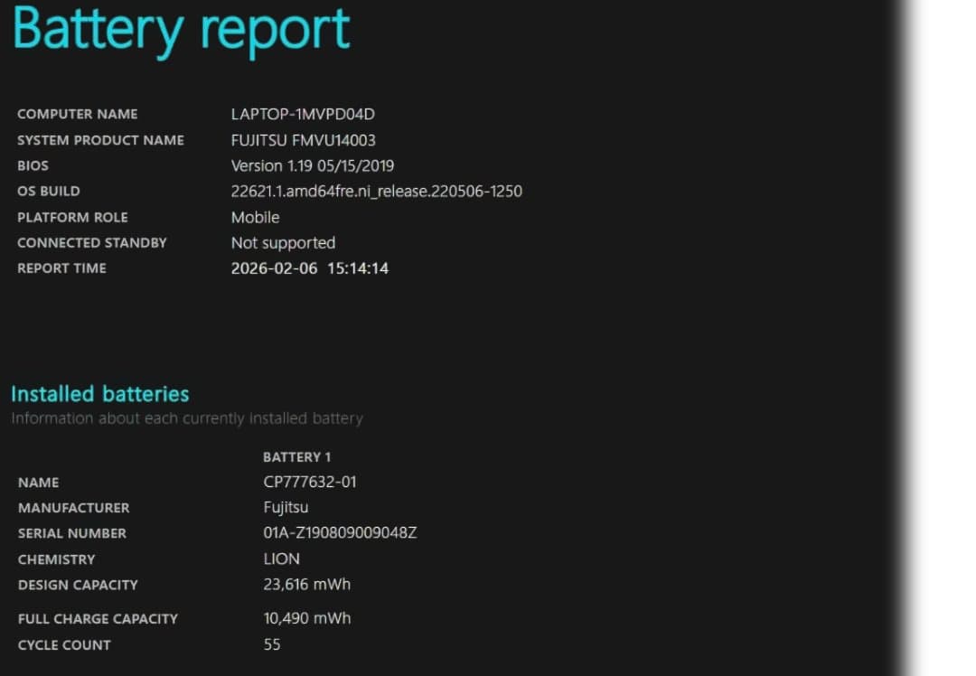 美品！ 超軽量⭐富士通 ノートPC i5 超高速SSD128　Windows11