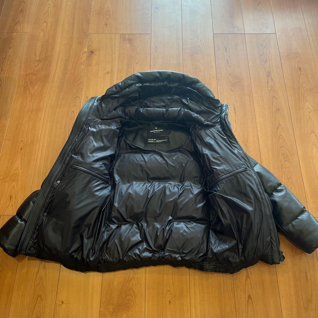 西川ラムレザーダウン　ナノユニバース　美品