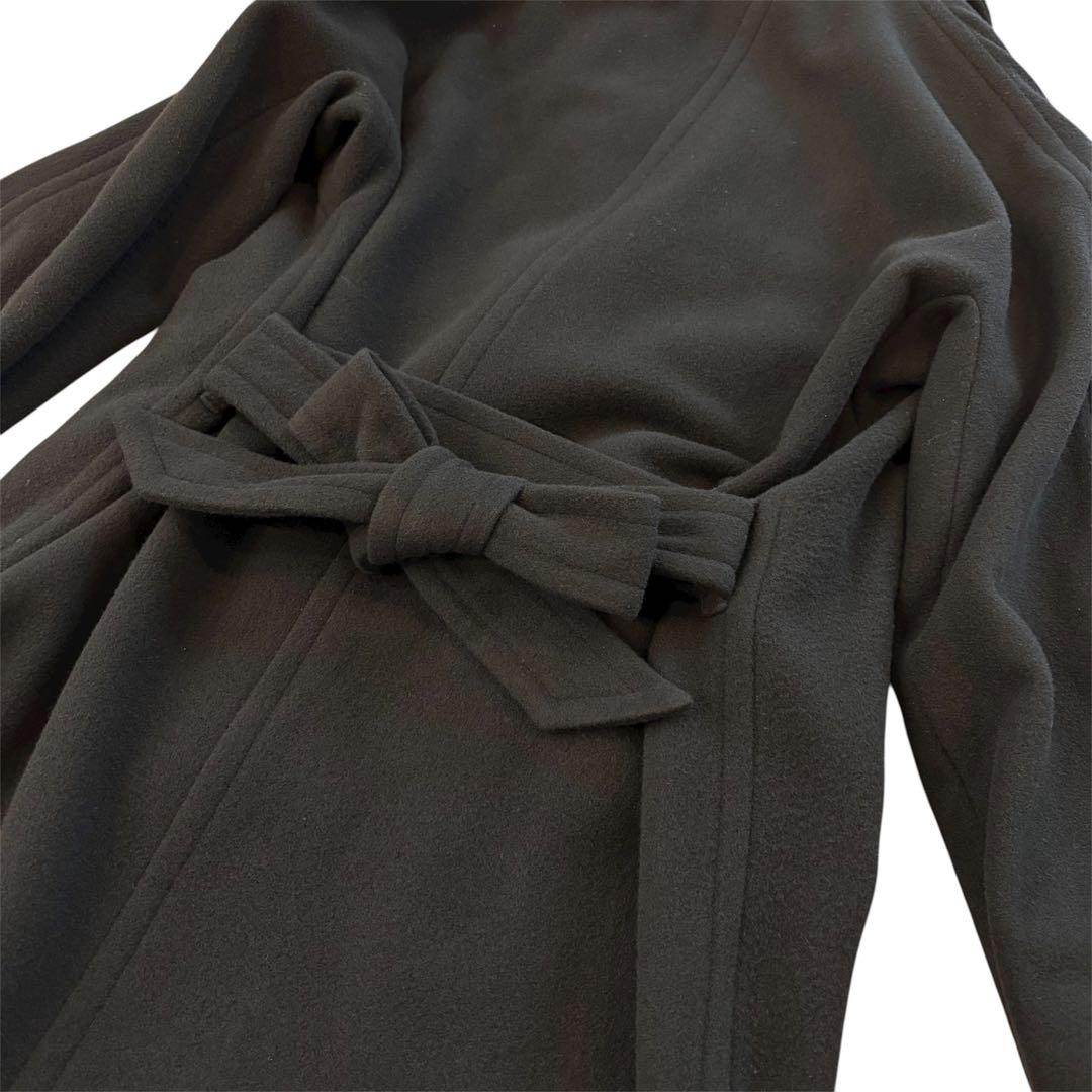 ORCIVAL オーシバル チェスターコート ウールモッサベルテッドコート S