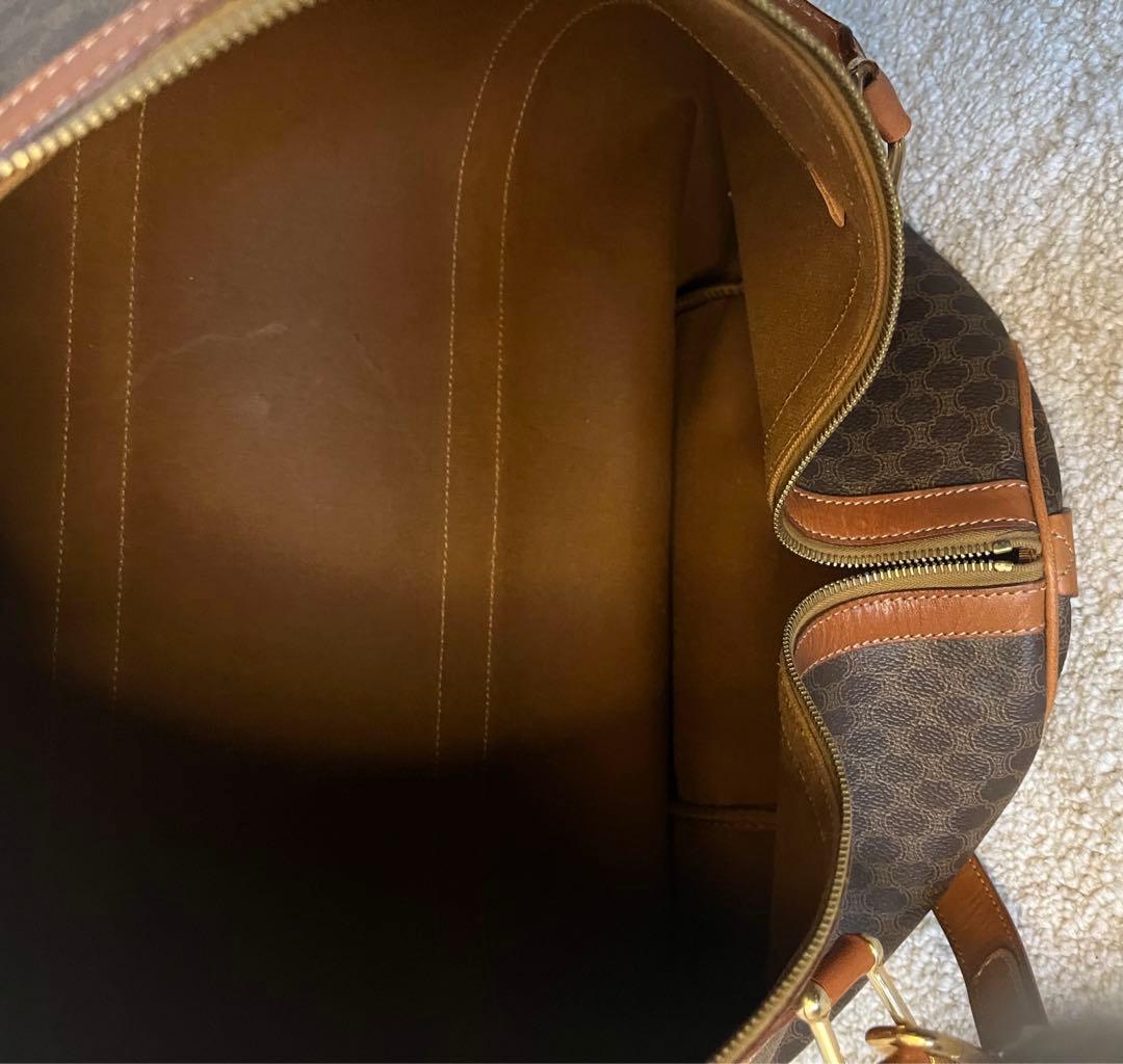 CELINE ボストンバック　マカダム柄　旅行用