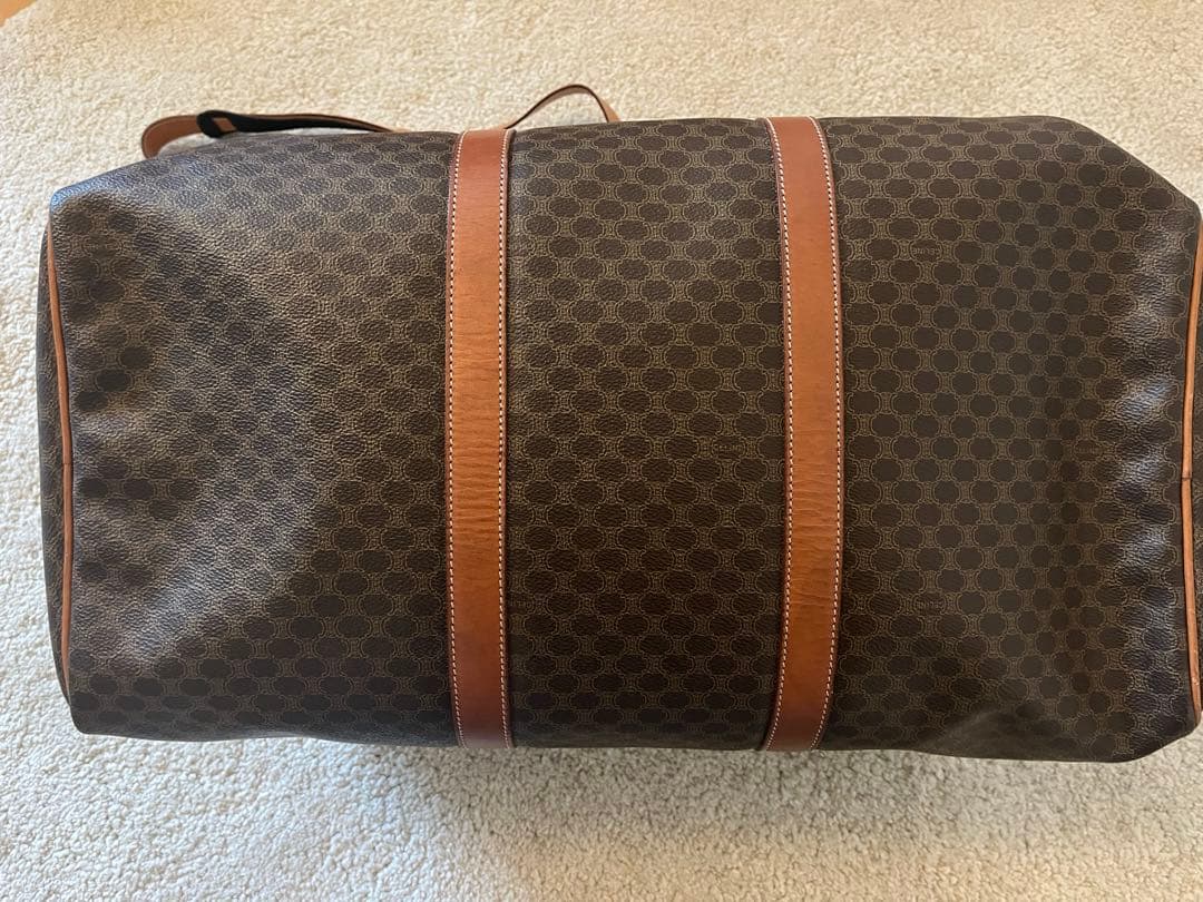 CELINE ボストンバック　マカダム柄　旅行用