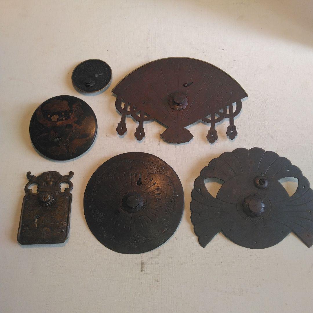 時代タンスの金具　古鉄　古民具