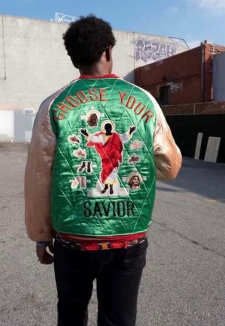 SAINT MICHAEL x DENIM TEARS リバーシブル スカジャン