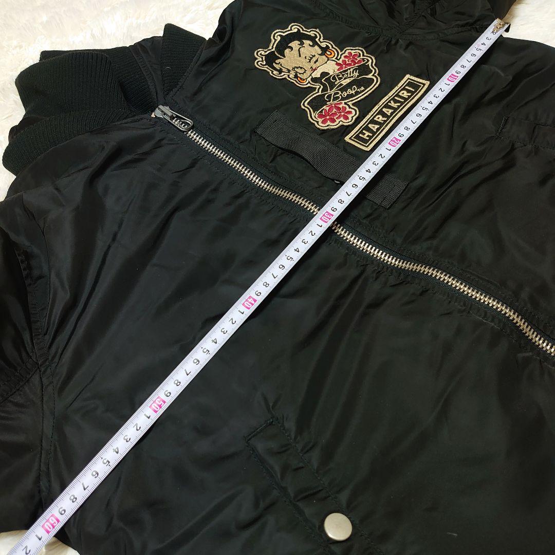 【超希少】ハラキリ × ベティ・ブープ MA-1- フライトジャケット XL