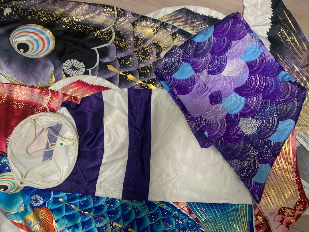 鯉のぼり　2M スタンド付属セット　千寿　使用品　こいのぼり