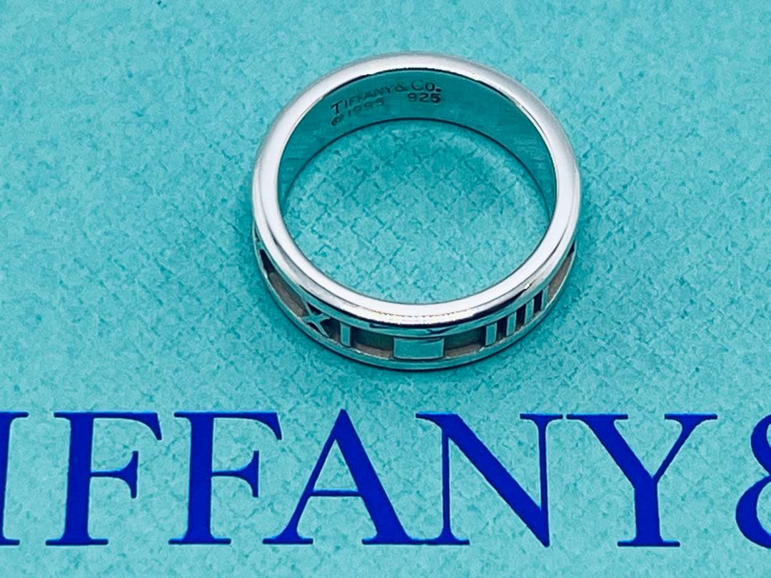 c890 ティファニー　1995 アトラス　ATLAS リング　925 約14号
