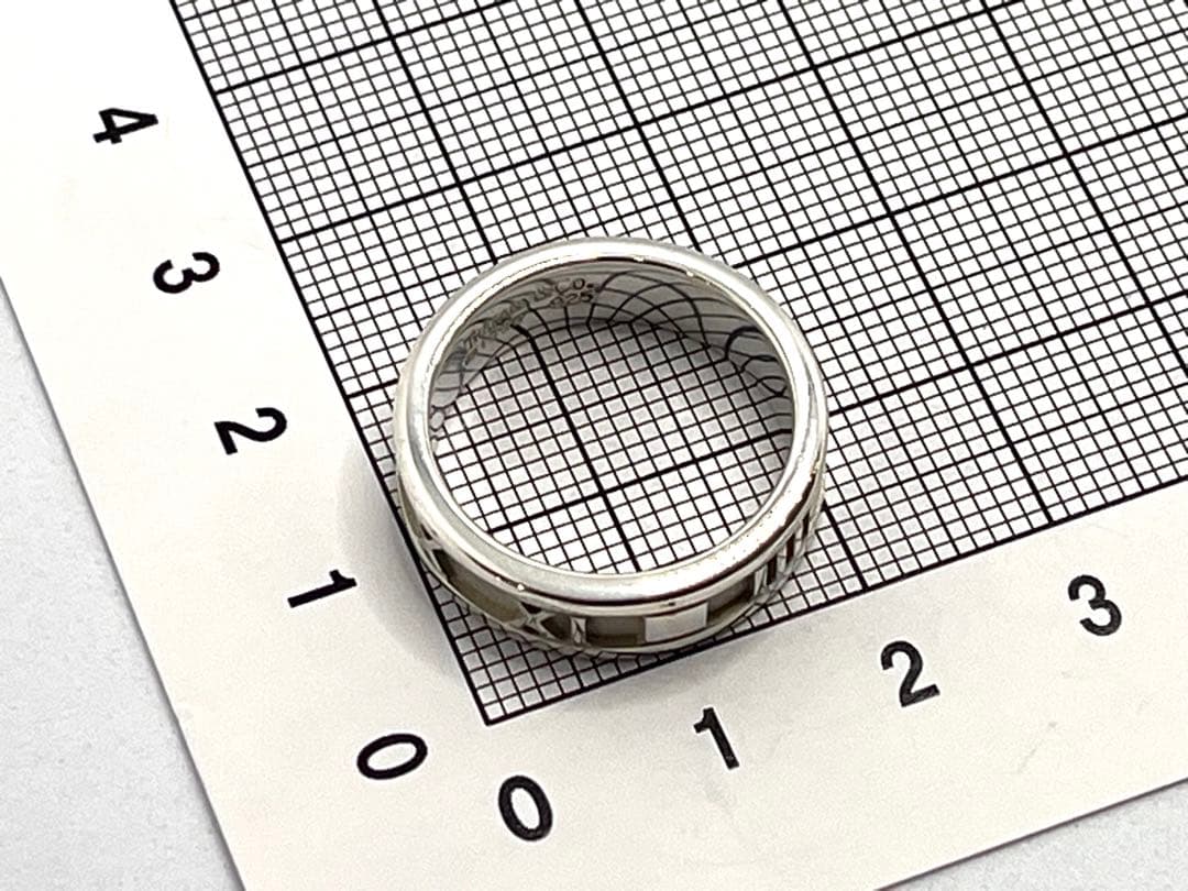 c890 ティファニー　1995 アトラス　ATLAS リング　925 約14号