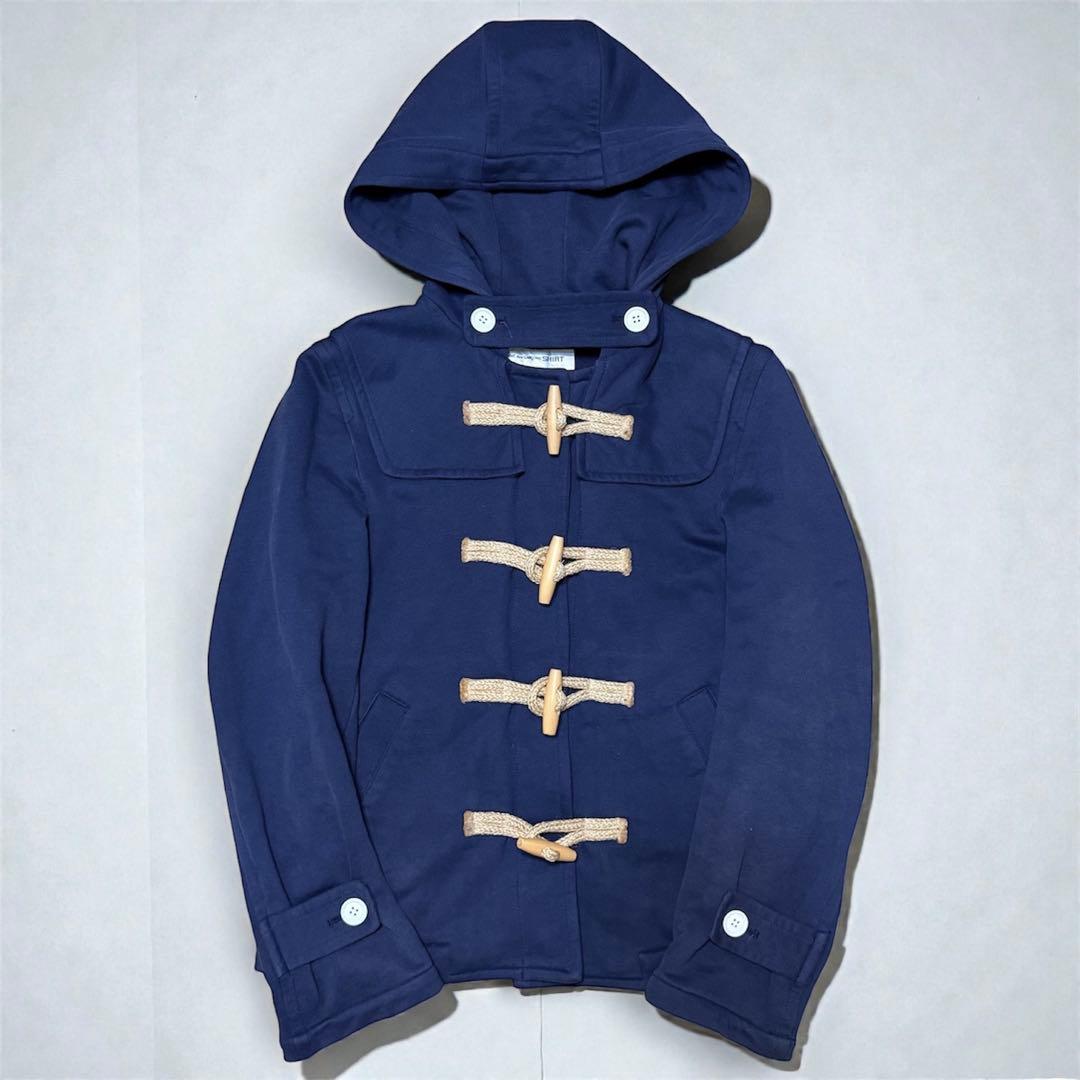 コムデギャルソン シャツ スウェット ダッフルコート