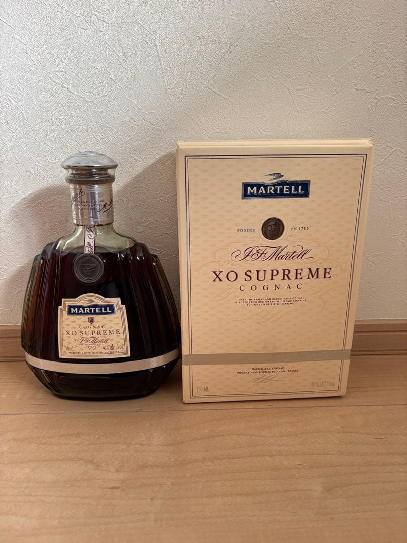 マーテル XO スプリーム コニャック 750ml 箱付き未開封