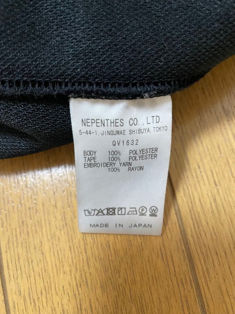 ニードルスジャーナルスタンダード別注 トラックパンツストレート ブラックXS