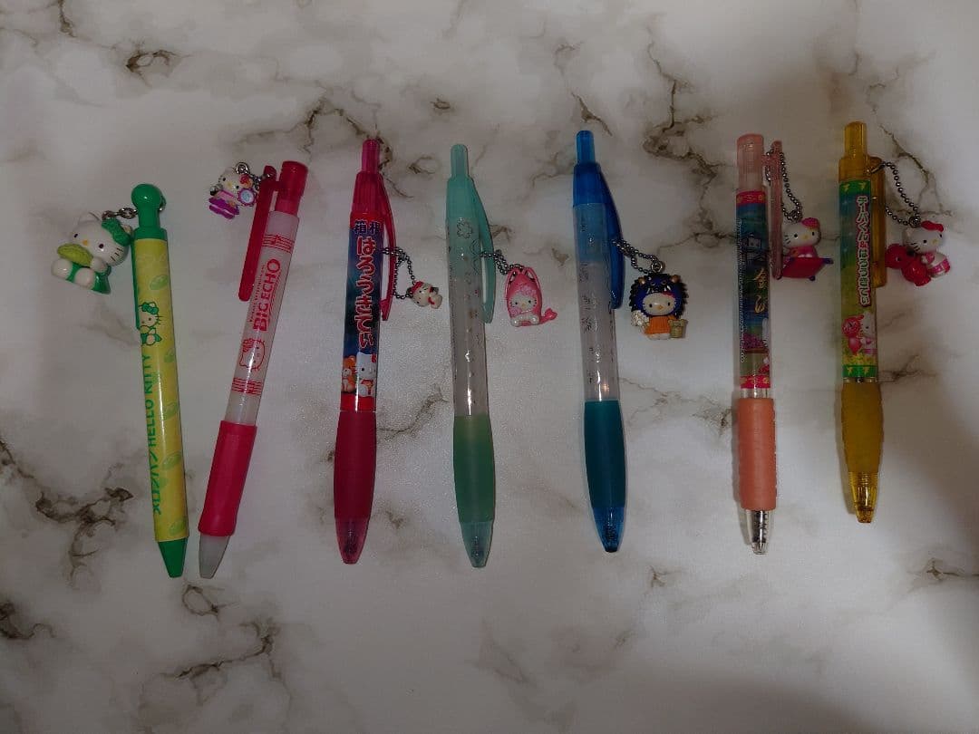 ご当地キティ　ボールペン　まとめ売り　77本