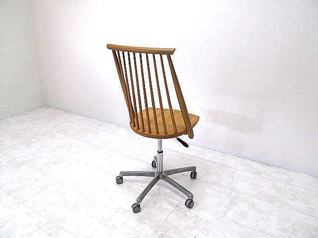 柏木工 シビル CC89A デスクチェア オーク無垢材 飛騨家具　9.5万