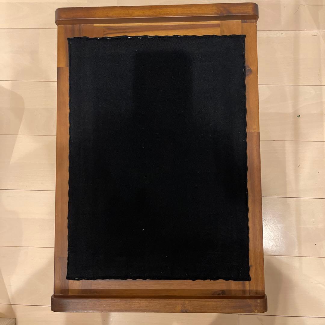 オットマン　フットレスト　デニム