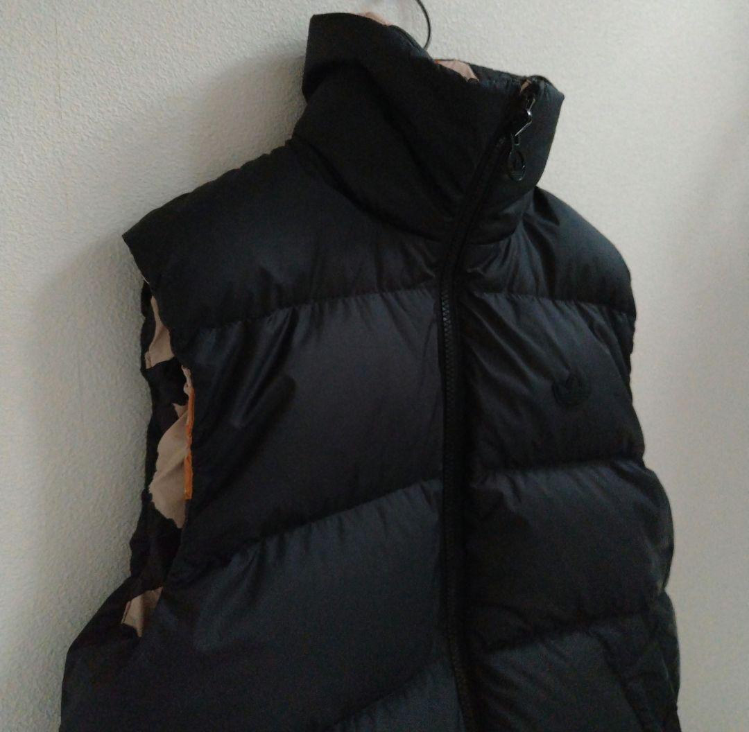 アディダス×マリメッコ コラボ リバーシブル ジップアップ ダウンベスト XS