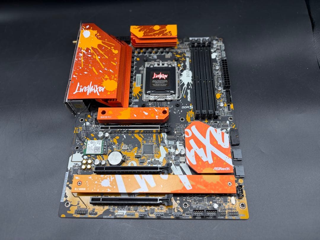 【WiFiカード追加】ASRock B650 LiveMixer マザーボード