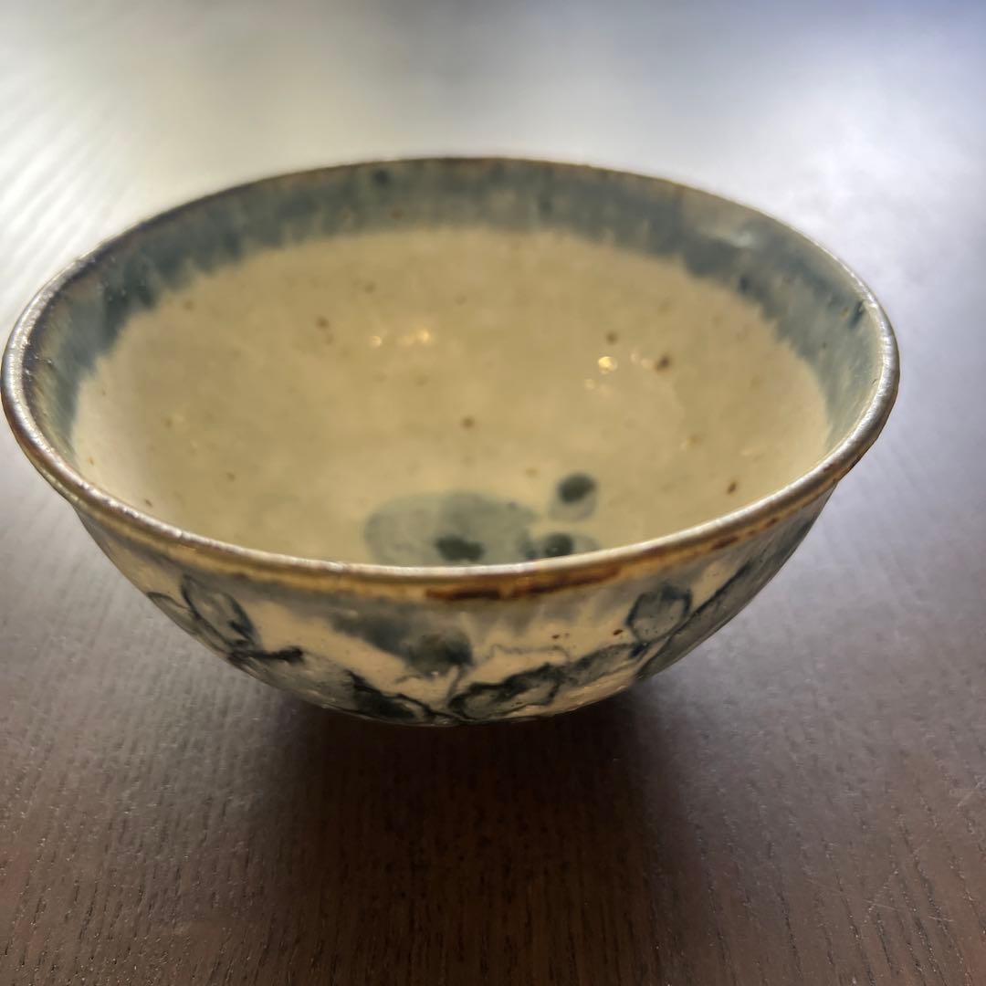 市野吉記　お茶碗