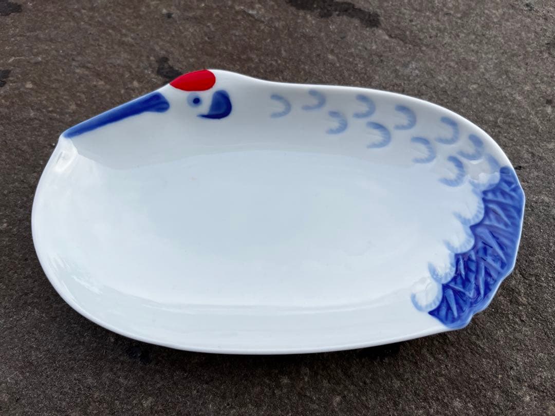 有田焼　鶴　皿　縁起物　アンティーク　6枚セット