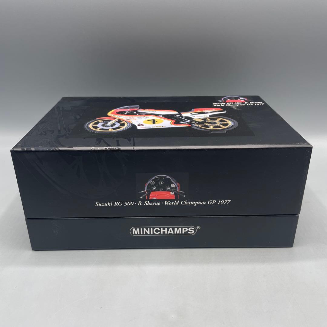 ミニチャンプス 1/12 SUZUKI RG500 ワールドチャンピオン1977