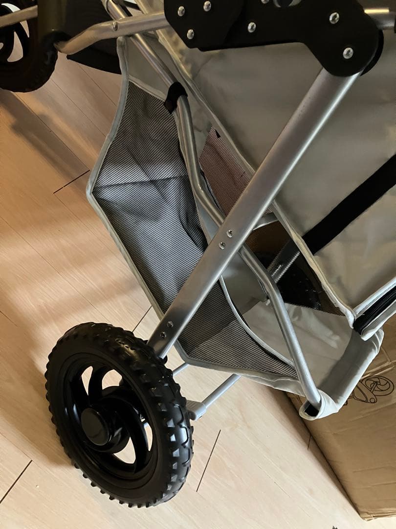 ペットカート 折りたたみ ワンタッチ 中型犬 小物入れ 軽量 組立簡単 介護