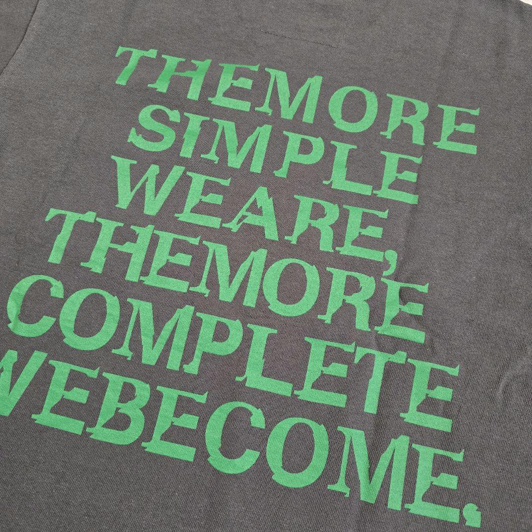 【新品】sacai サカイ 2024SS バックプリント チャコールグレー 1