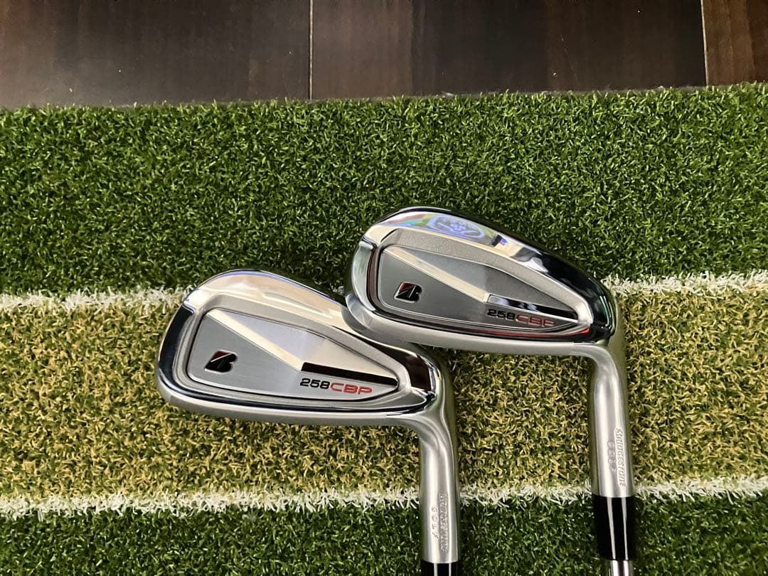 ブリヂストン258CBP #5-PW 6本新品未使用 ハドラスコーティング済み