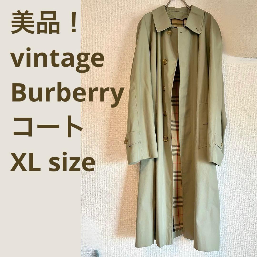 【ヴィンテージ品】Burberryバーバリーステンカラーコートトレンチメンズ