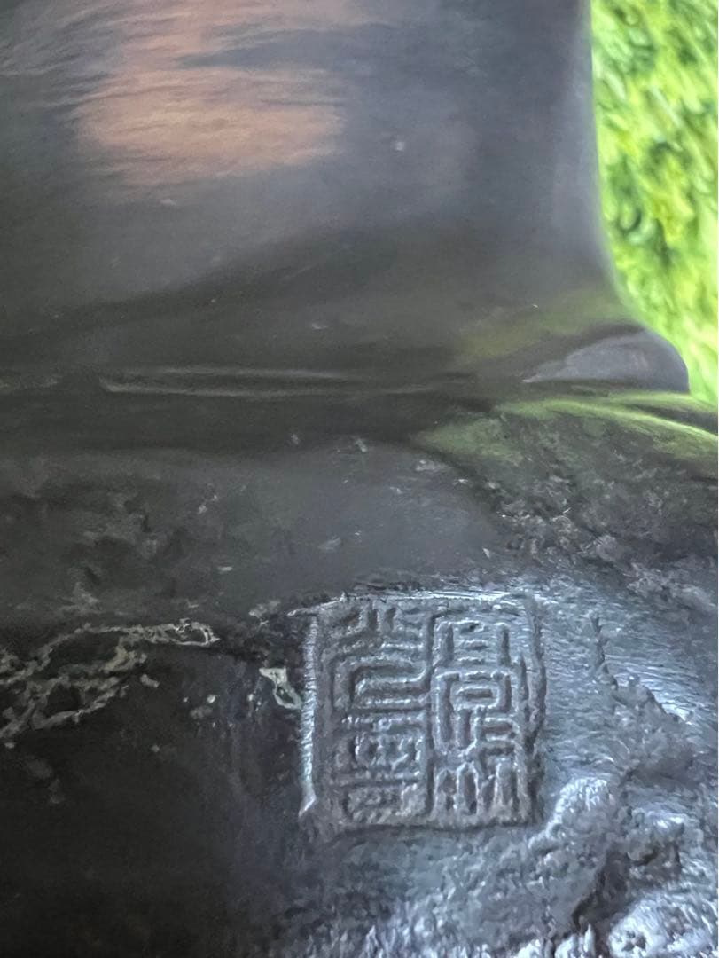 金属工芸品　観音菩薩像　骨董品