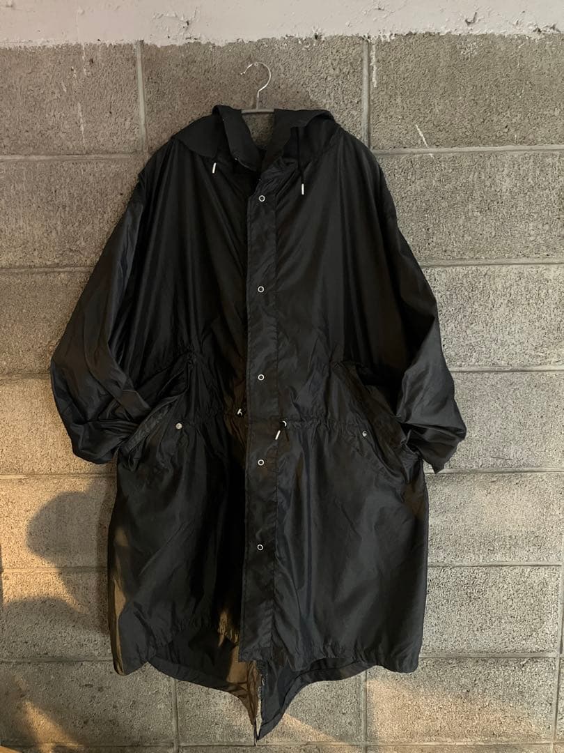 【一点モノ】 後染めブラック スノーパーカー