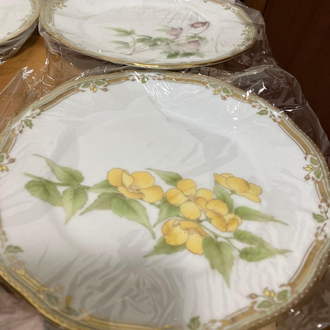 ノリタケ ガラコンテッサ　廃盤 金縁ケーキ皿6枚　高級シリーズ