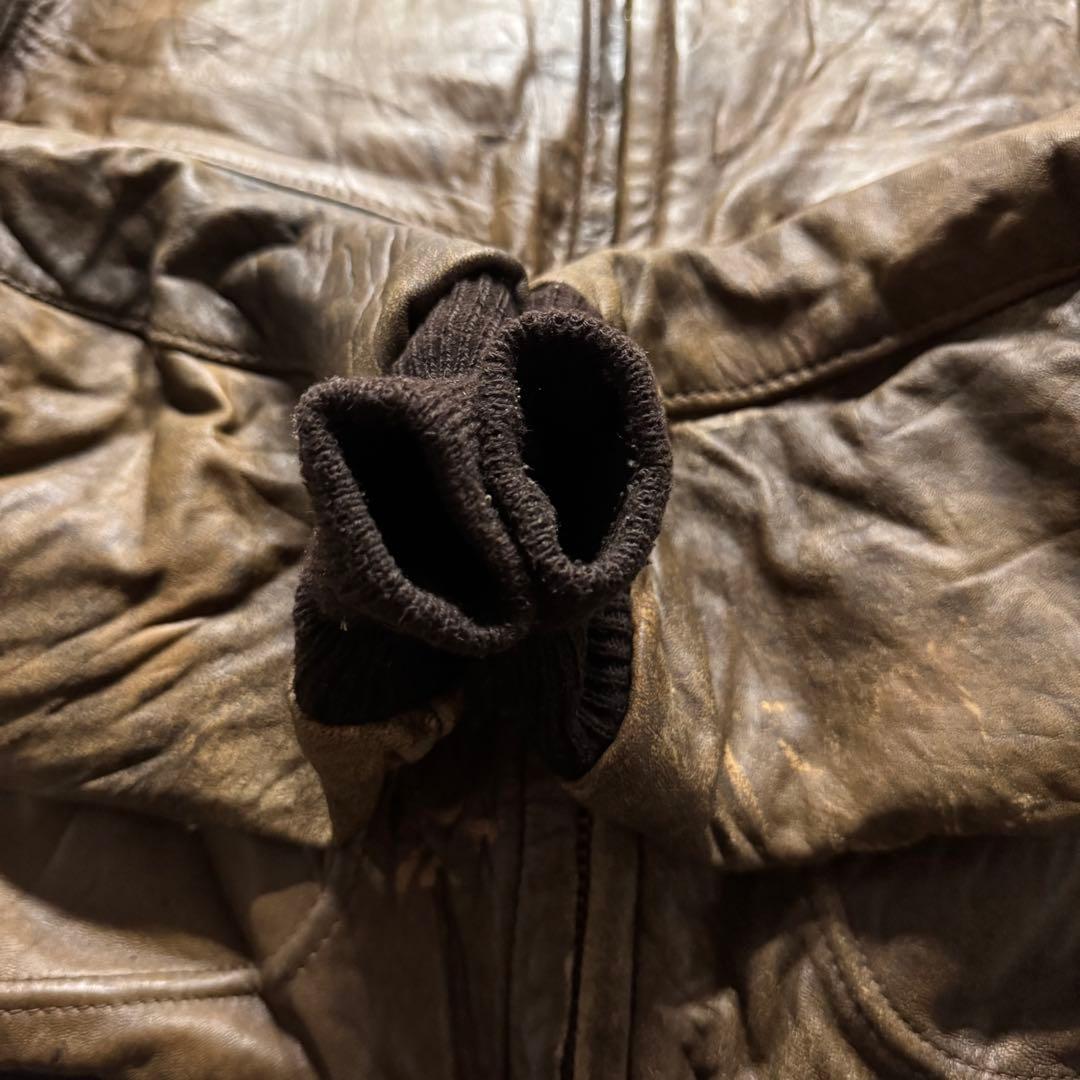 vintage Schott 3L A-2 フライトジャケット 短丈　USA製