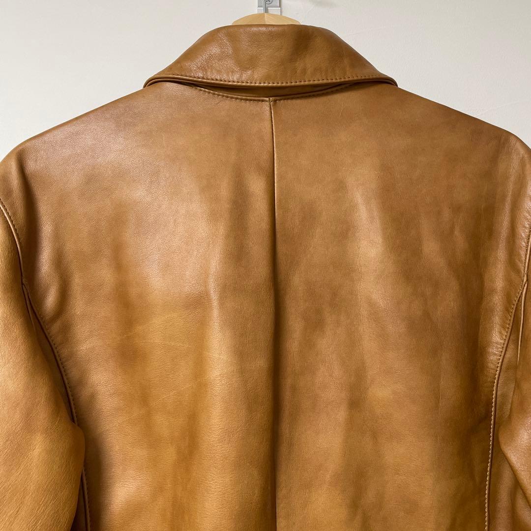 A.P.C. レザージャケット ブラウン　サイズS フランス製