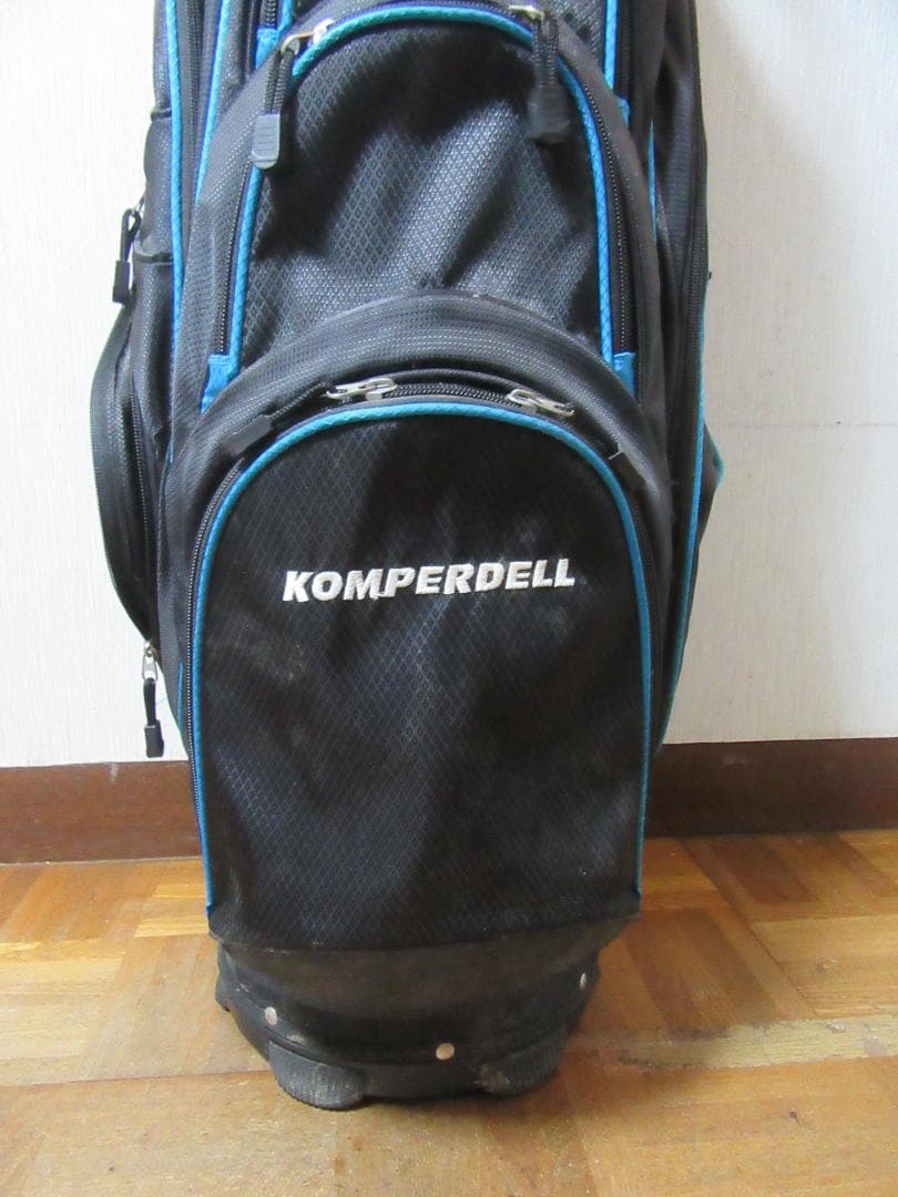 ★☆★KOMPERDELL★ゴルフバック★黒★フードなし★☆★