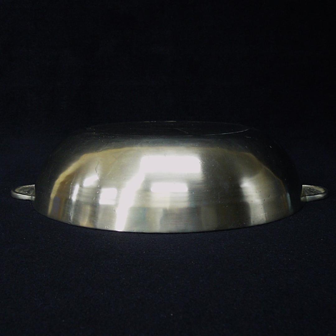 純洋銀鍋 重量3.40kg 厚さ4.3mm 稀少な特注品です 中古