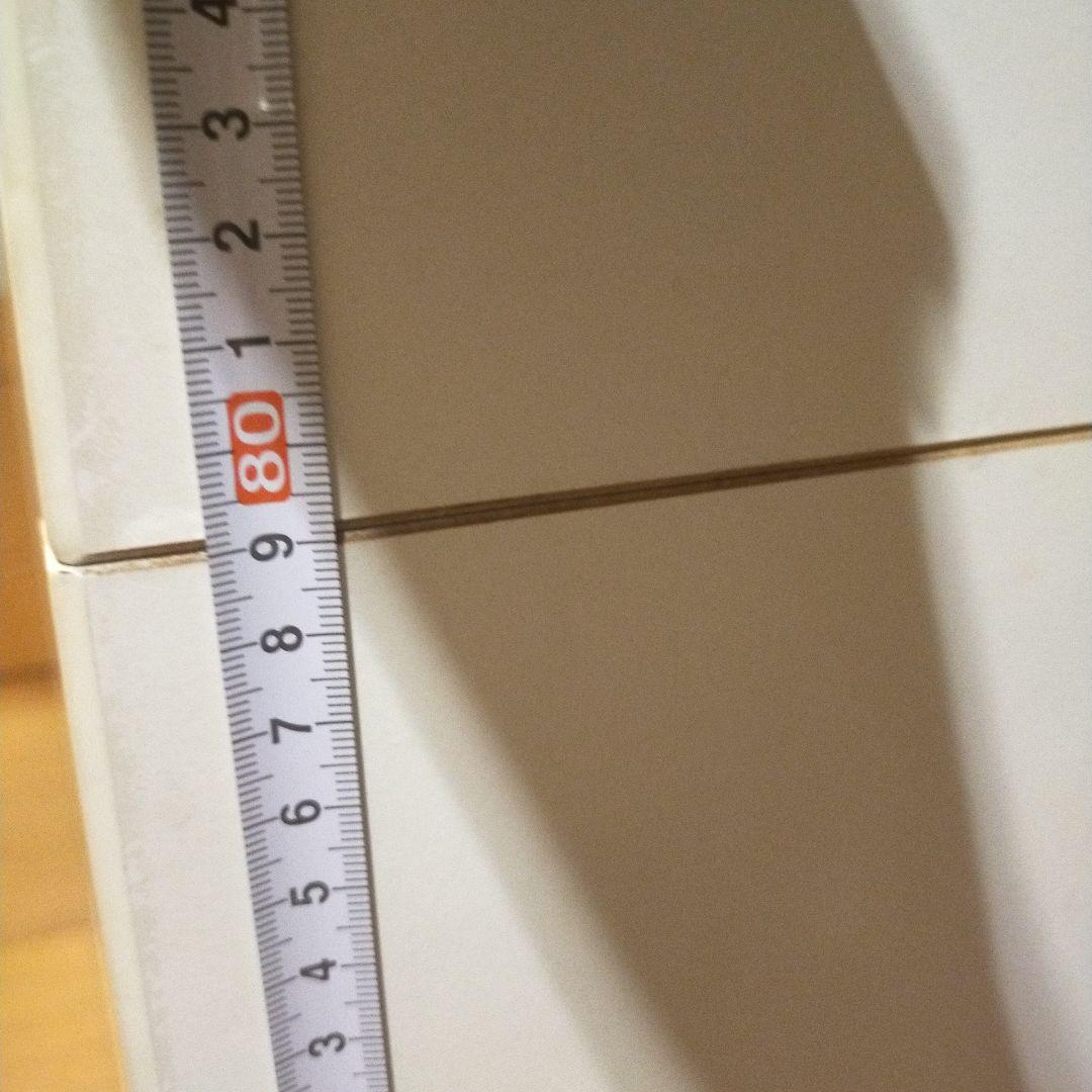 モリタインテリア 120cm幅 高さ205cmダイニングボード 食器棚 ホワイト