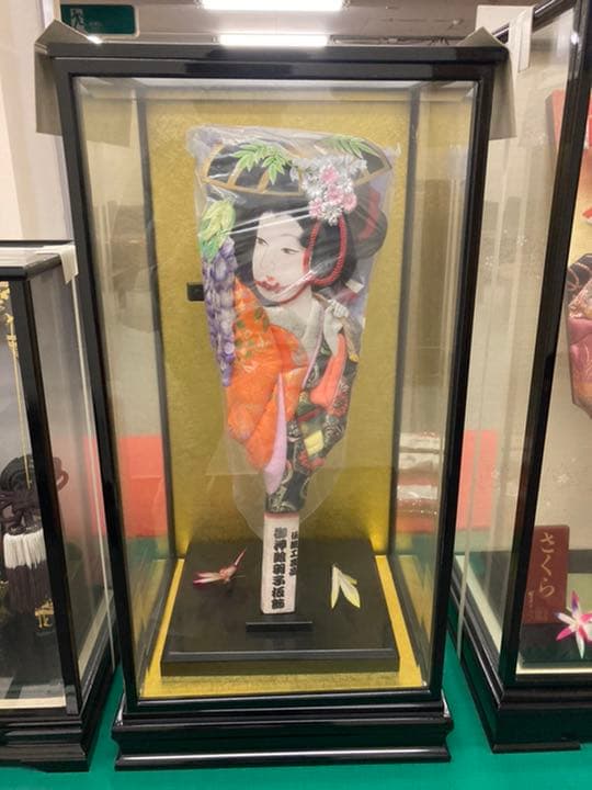 [展示品・未使用] 羽子板　ケース　インテリア