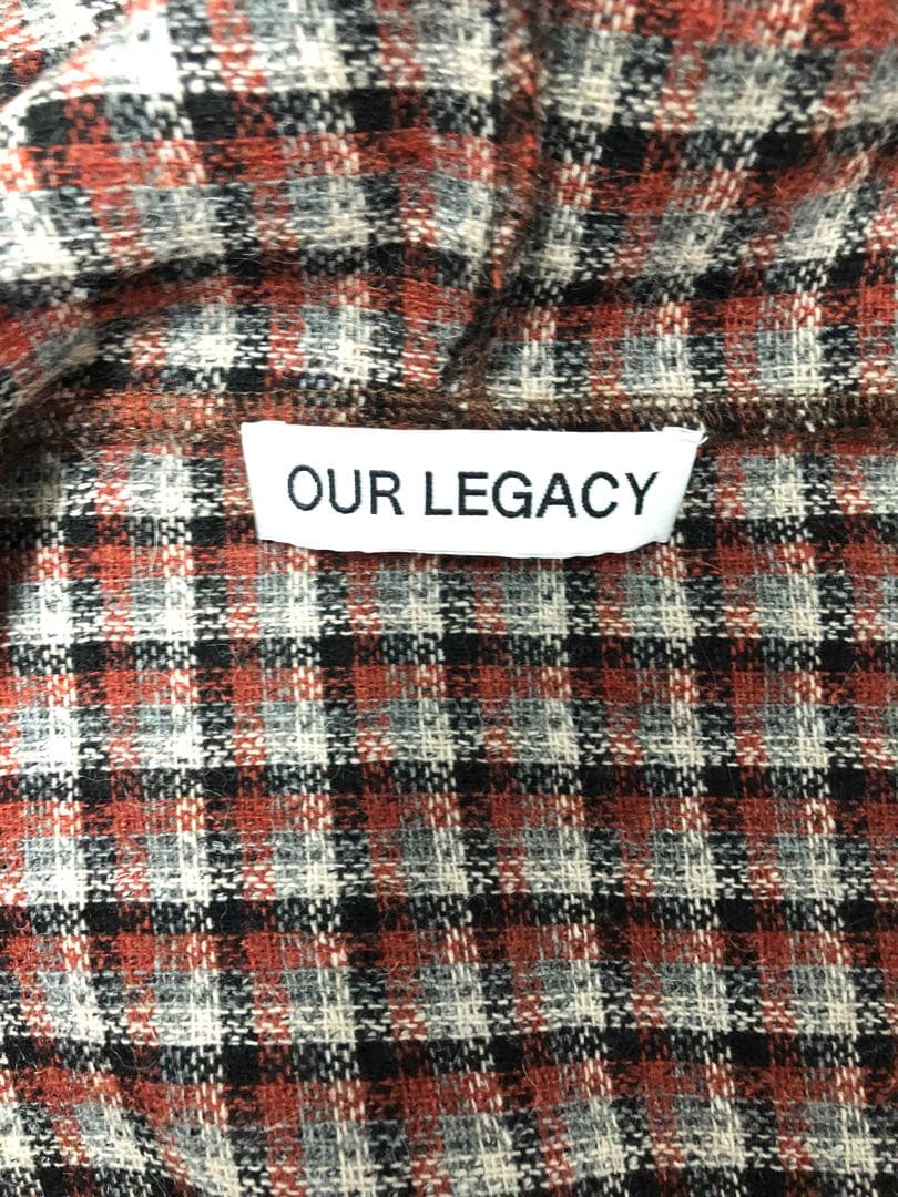 Our Legacy Boston Check フルジップ パーカー