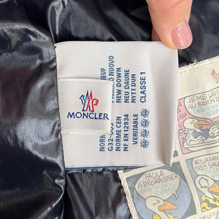 48432★冬 MONCLER モンクレール JURA ダウンコート ブラック\"