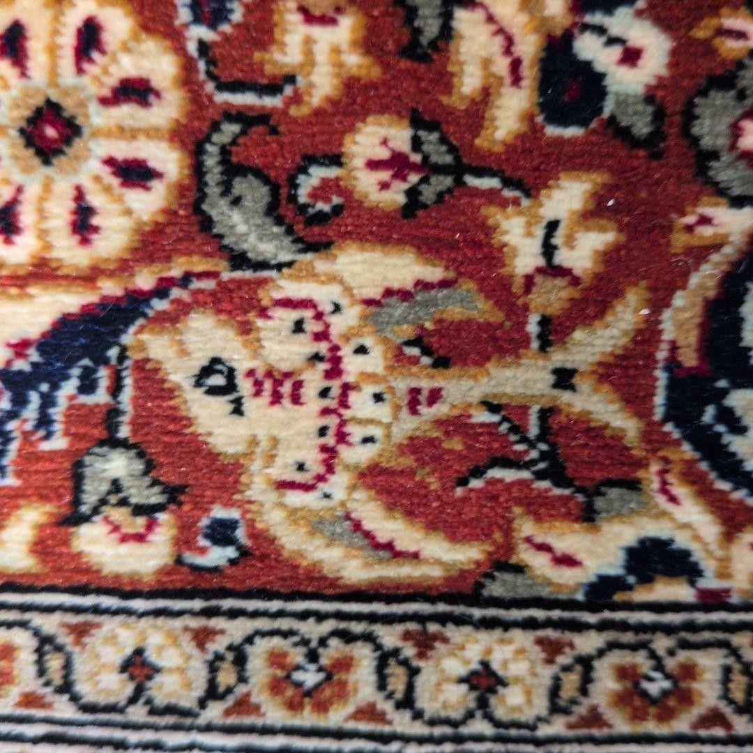 102X152cmペルシャ絹じゅうたん・クム(ナイン・ギャッベ・タブリーズ