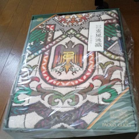 PAOLO GUCCI三重風通織こたつ布団