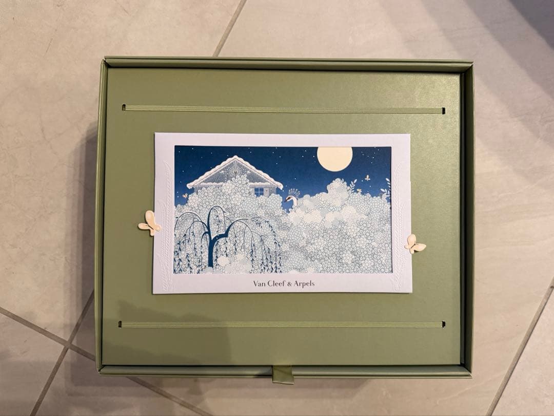 【ヴァンクリーフ&アーペル】 2024イヤーズギフト・プレート