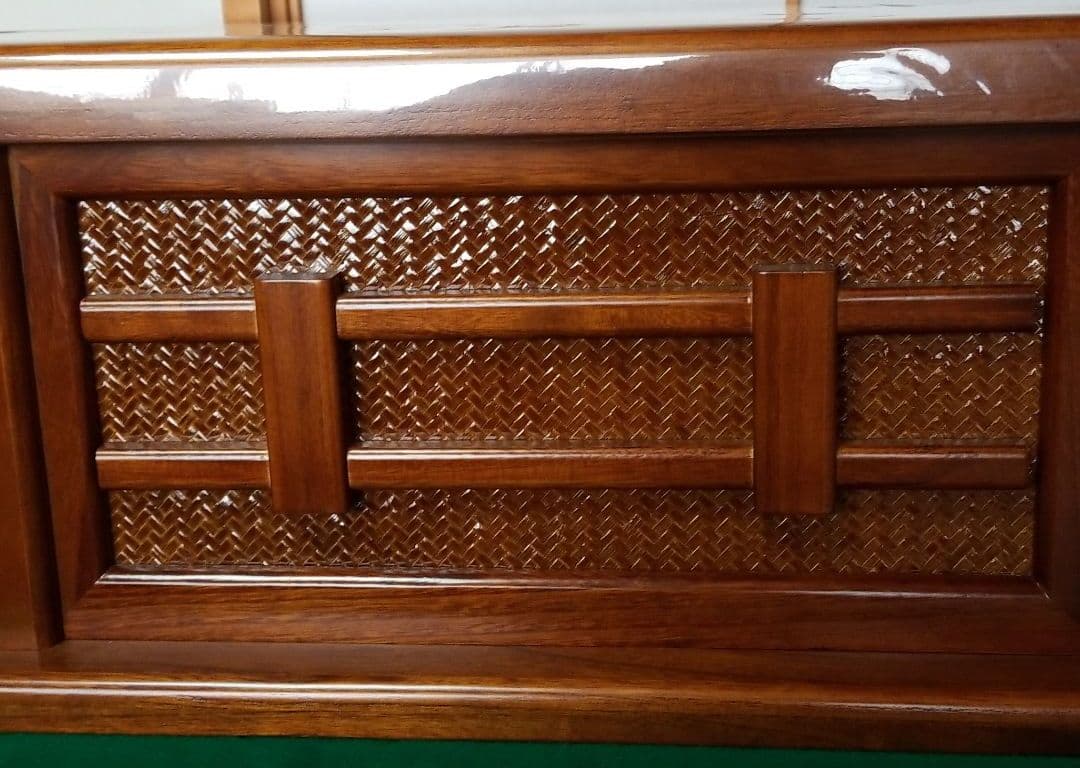 五月人形　着用鎧台　桐六角