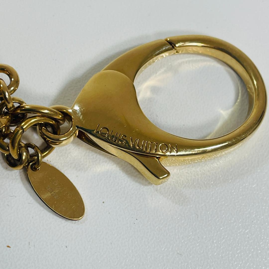 K152 美品 ルイヴィトン バッグチャーム キーリング 08310913
