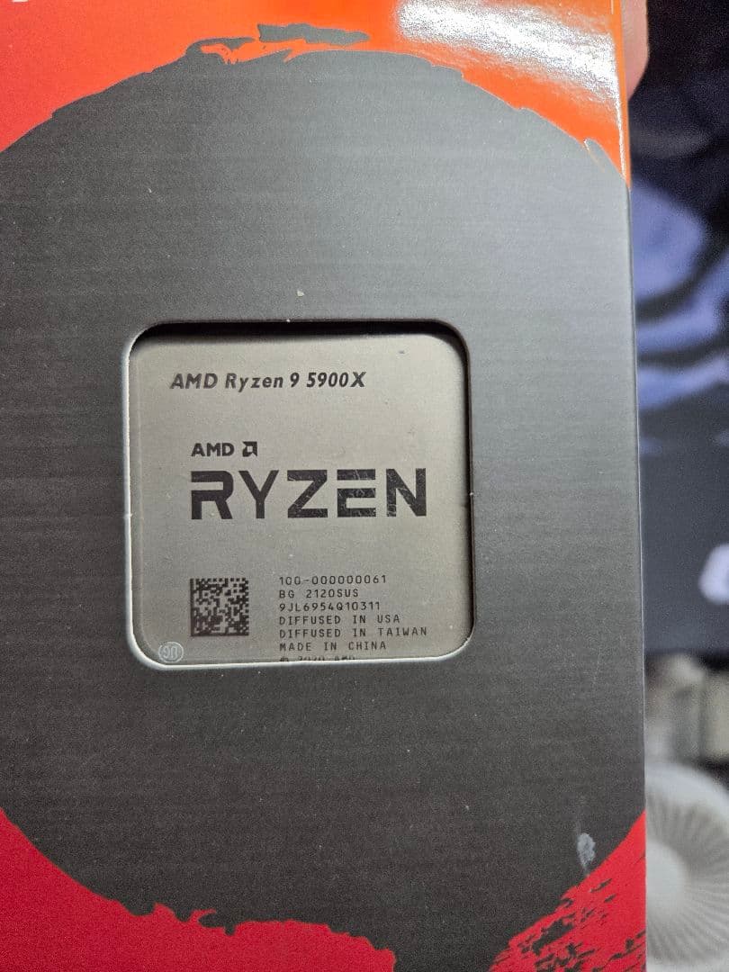 AMD Ryzen 9 5900X 12コア CPU