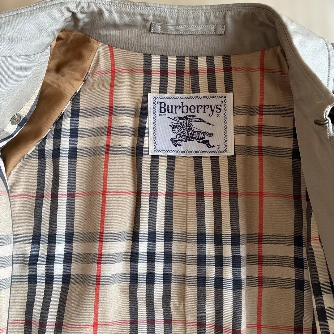 バーバリー　Burberry トレンチコート　レディース　ビンテージ　昭和レトロ