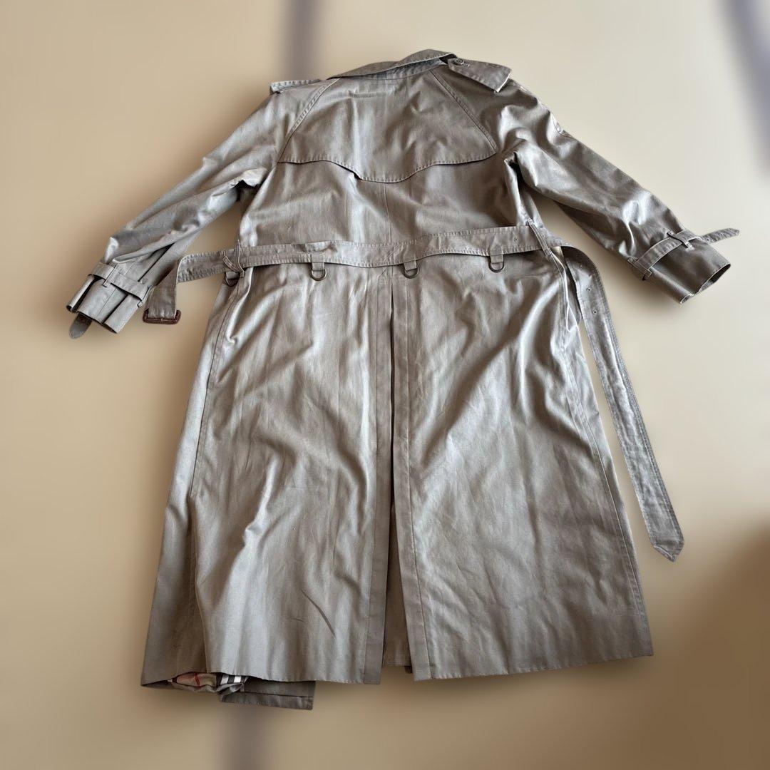バーバリー　Burberry トレンチコート　レディース　ビンテージ　昭和レトロ