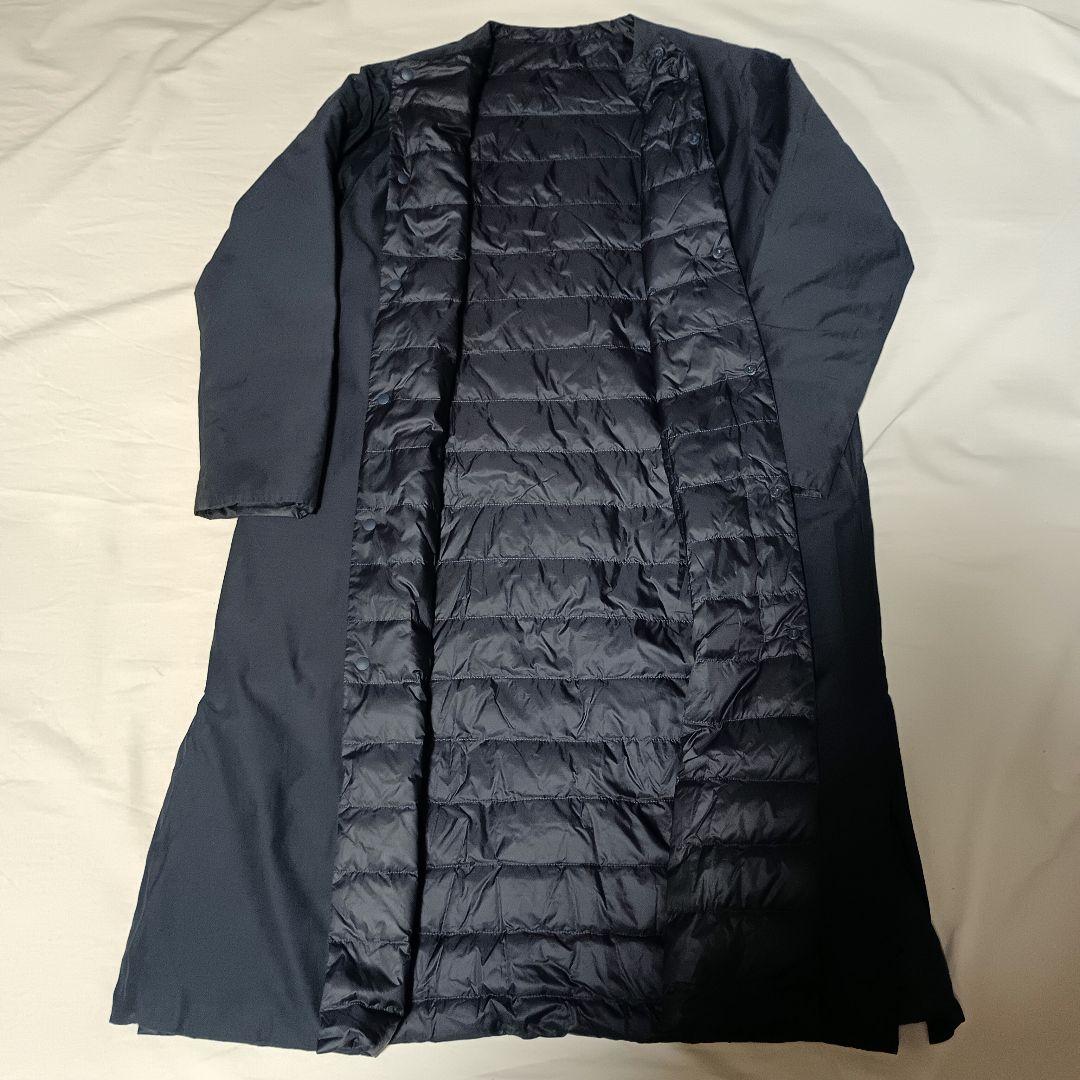 【nana】Plantation ライトリバーダウンコート　ノーカラー