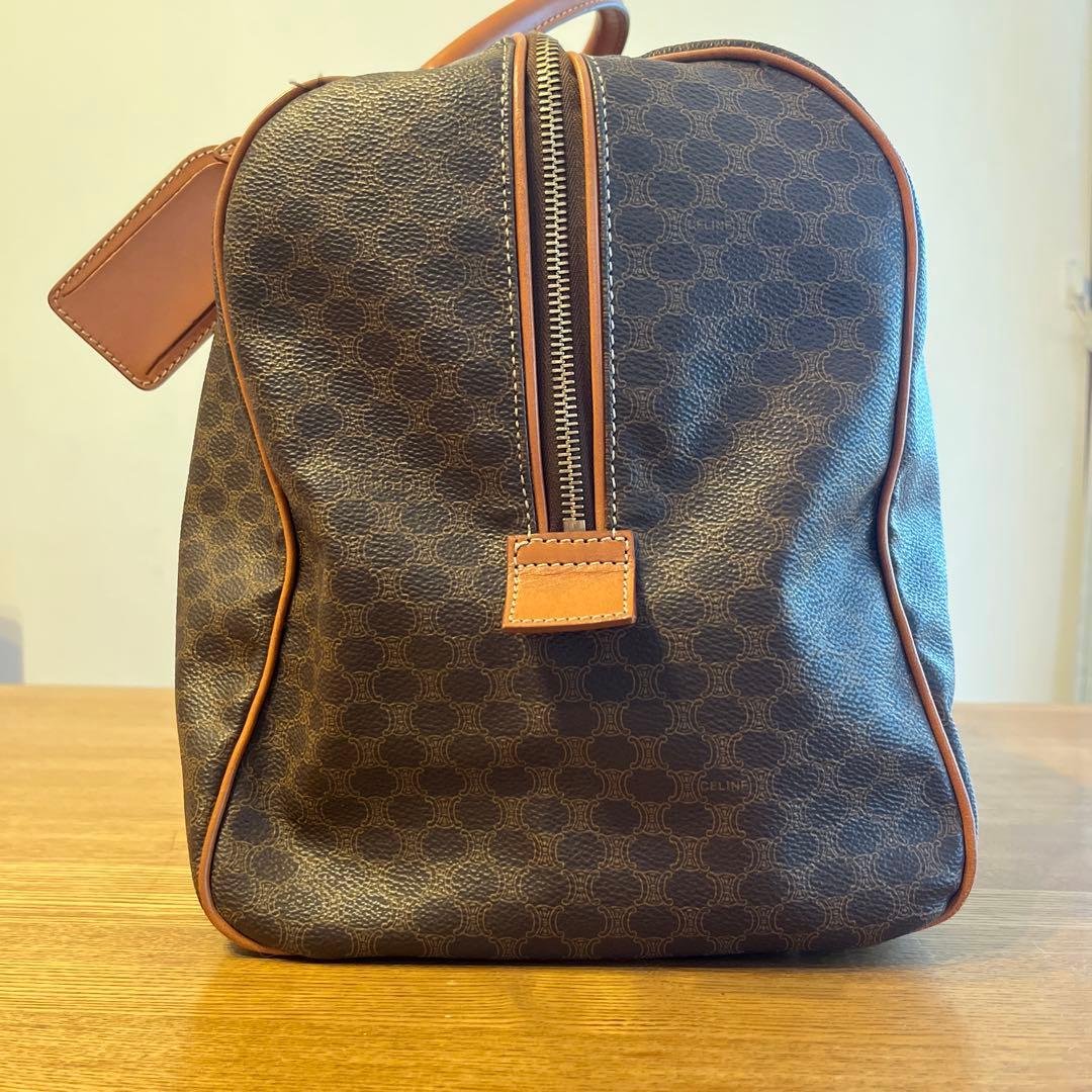 CELINE セリーヌ マカダム ボストンバッグ 40 ヴィンテージ