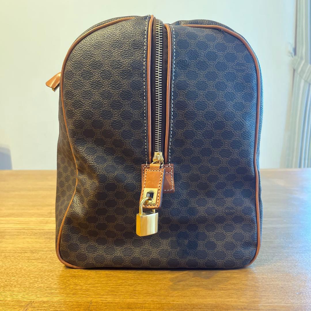 CELINE セリーヌ マカダム ボストンバッグ 40 ヴィンテージ