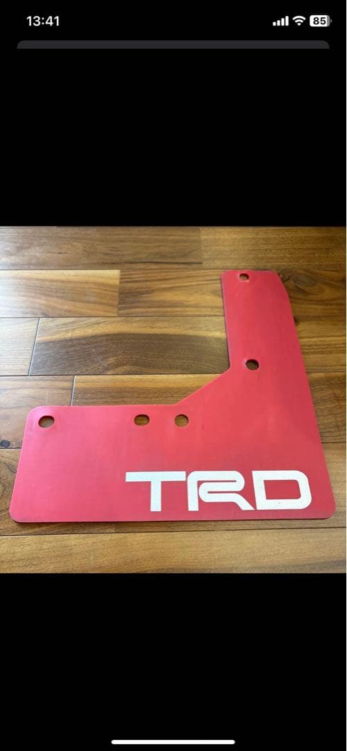 TRD 赤 マッドフラップ 4枚セット