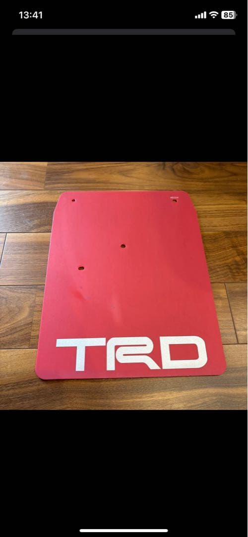 TRD 赤 マッドフラップ 4枚セット